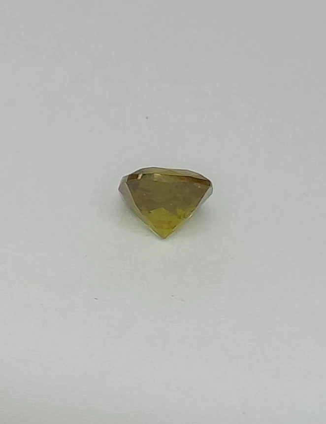 1.91ct Beautiful Natural Titanite Square Cut Faceted Loose Gemstones from Brazil — view 2